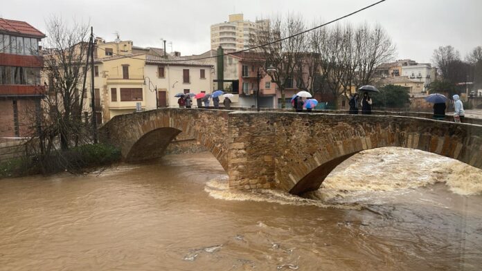riu Daró temporal
