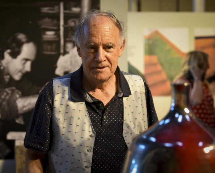 Carles Sala durant la inauguració d'una exposició al Terracotta Museu. Fotogrfia Anna Pascual (2)
