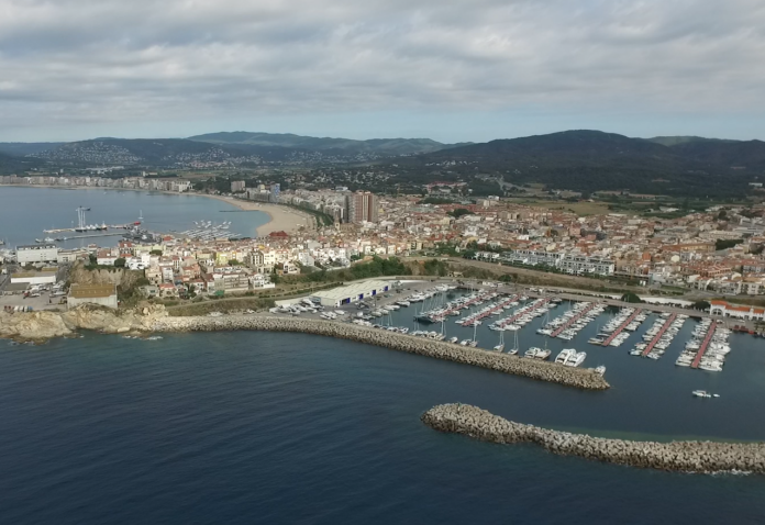 Palamós port marina i barri vell