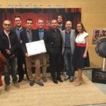 Part de l'Equip de Ràdio Capital recull la menció de qualitat a l'excel·lència, als Premis Ràdio Associació del 2017, per Govorit Radio Svoboda