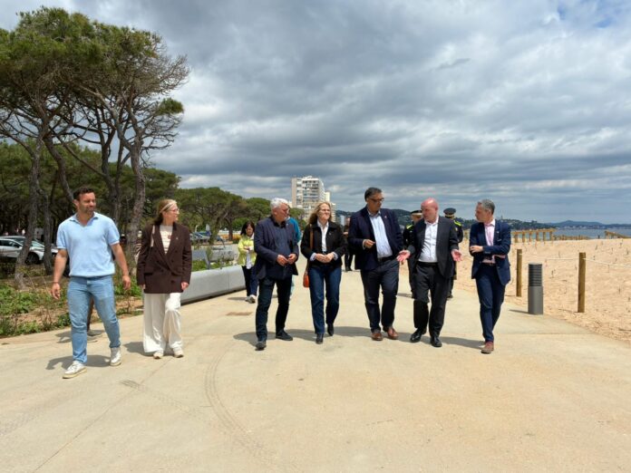 Inauguració passeig tram sud Platja d'Aro Inauguració passeig tram sud Platja d'Aro