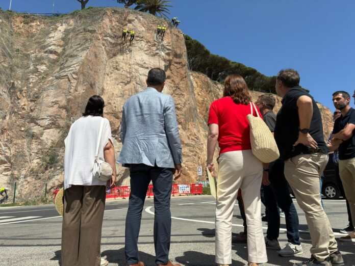 Visita Sílvia Paneque port sant feliu de guíxols